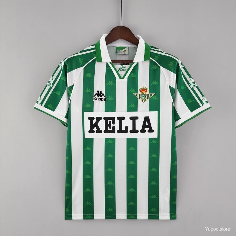 Camiseta de fútbol Real Betis 1996/97 LOCAL MANGA CORTA VERSION FAN